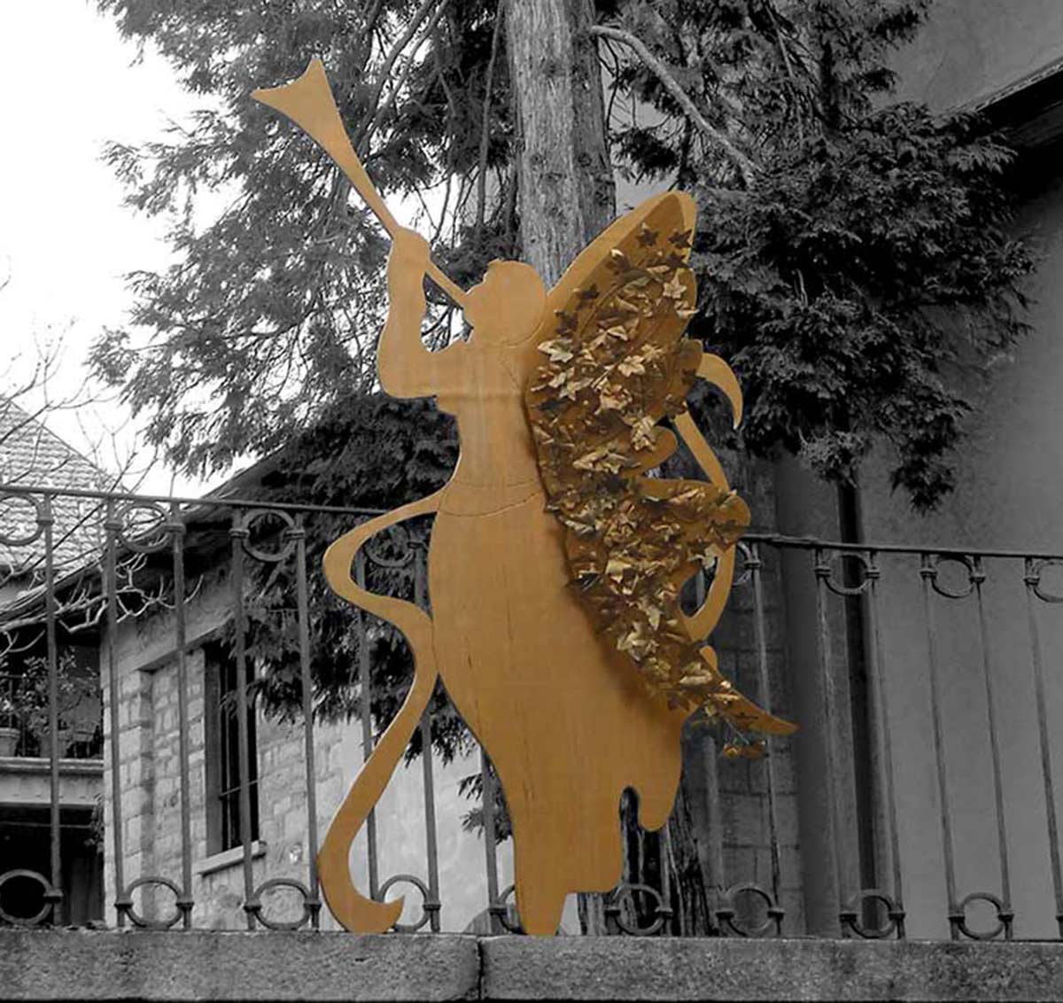 “Angel Gabriel” di Luana Bottallo, in arte LuBi Vendita online opera dal titolo “Angel Gabriel” realizzata dall'artista contemporanea Luana Bottallo, in arte LuBi.